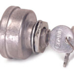 Keyed Ignition Switch: 12V DC