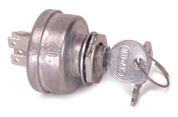 Keyed Ignition Switch: 12V DC