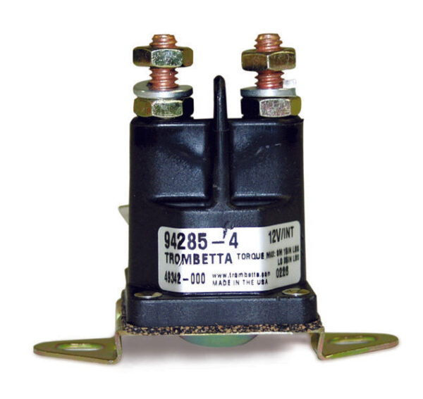Starter Solenoid: 12V DC
