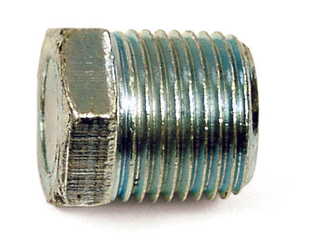 Hex Pipe Plugs: High PSI: Steel