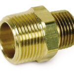 Hex Reducing Nipples: Brass
