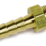 Straight Hose Barbs: Brass