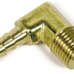 90º Hose Barbs - Brass