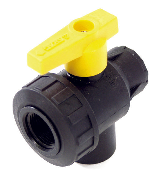 Ball Valves - 454 Series, Polypropylene, Low PSI