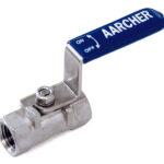 A+ Ball Valve - Stainless-steel, Low PSI, One Piece