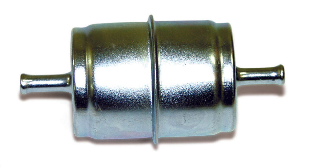 Fuel Filter: Metal