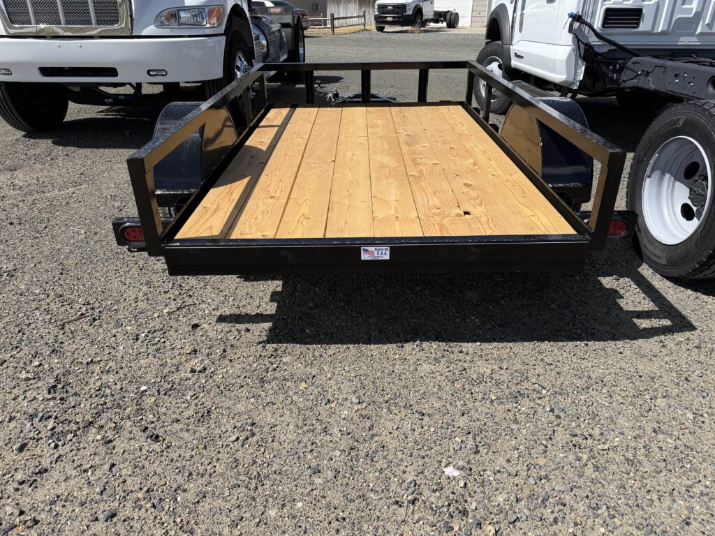 5' x 8' x 3K Temco Single Axle Trailer