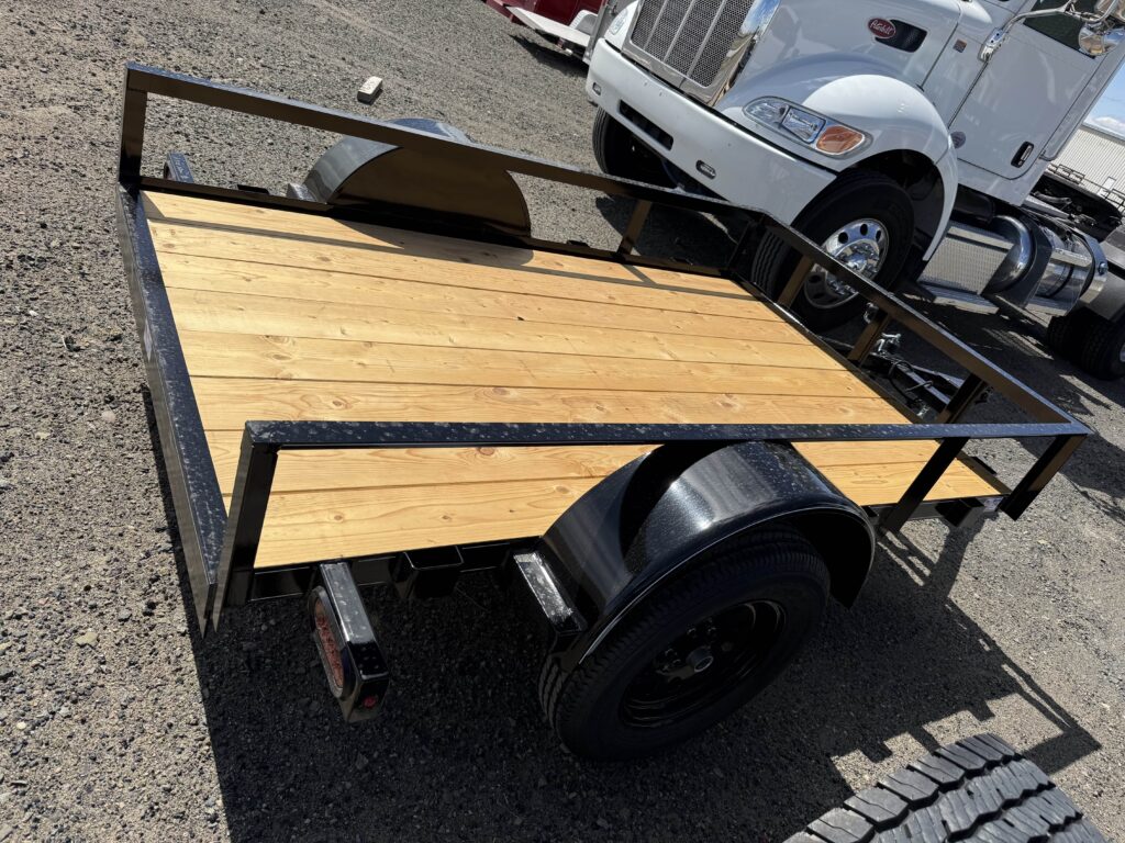 5'X8'X3K Temco Single Axle Trailer