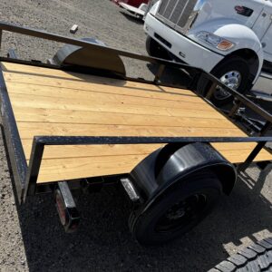 5'X8'X3K Temco Single Axle Trailer - Image 1