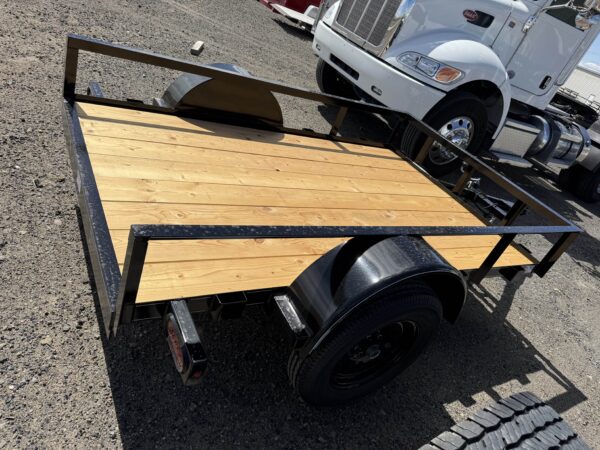 5'X8'X3K Temco Single Axle Trailer