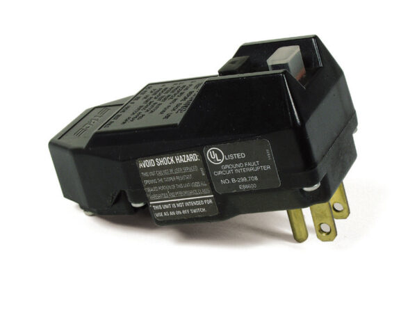 Integrated GFCI Plug: No cord