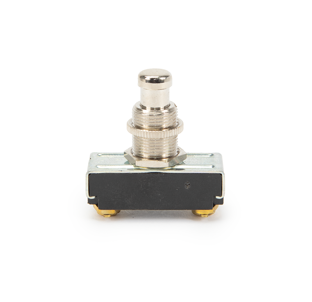 Push Button Toggle Switch, SPST, 15A/125V AC - Image 1
