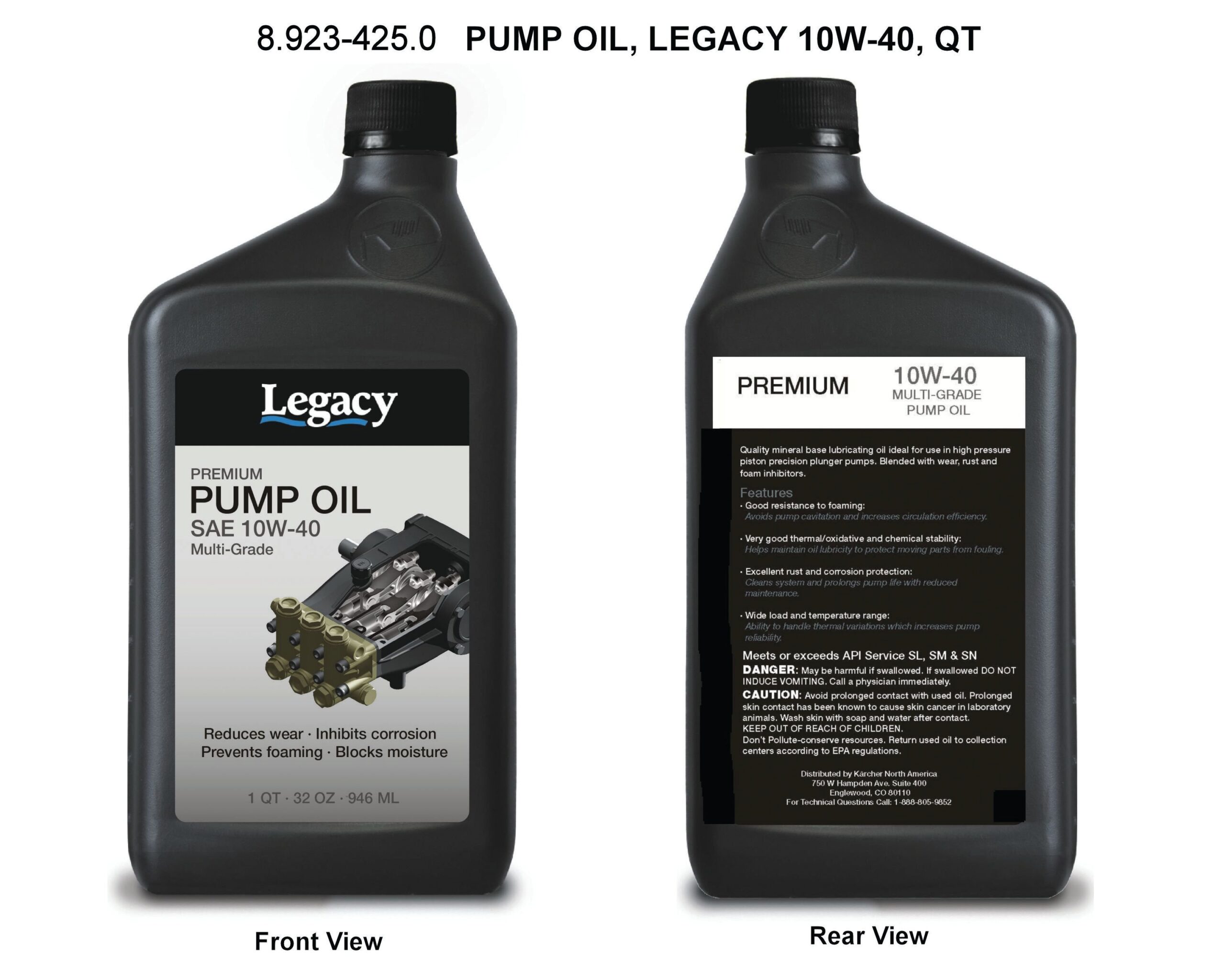 Legacy Pump Oil - Image 1