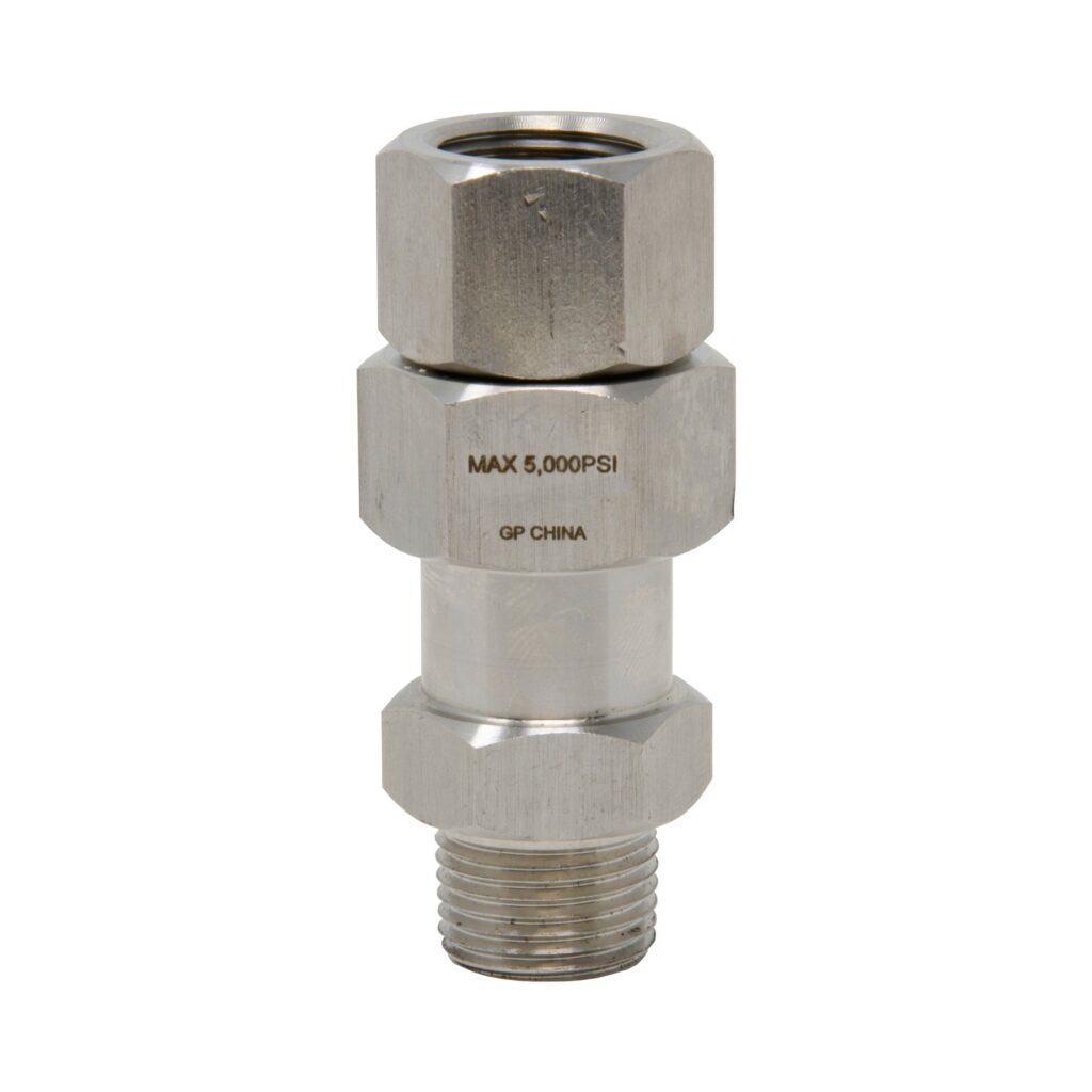 Stainless-Steel, High-Pressure Swivel