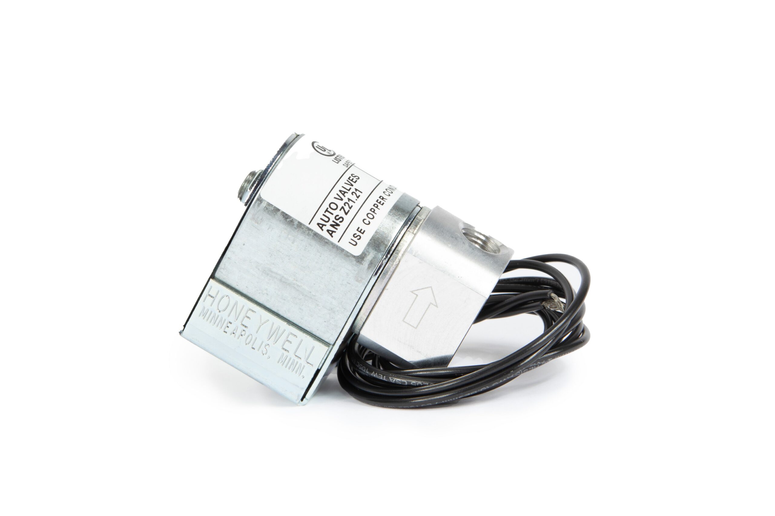 Pilot Gas Solenoid Valve, 24V, 1/4" Small Normally Closed - Image 2