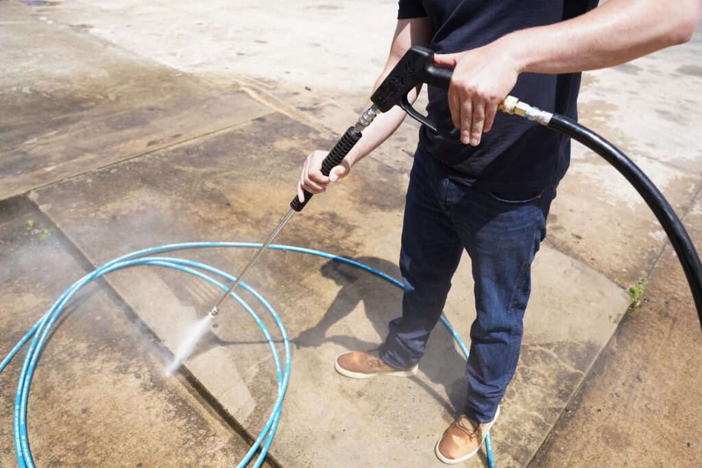 A+ AP1000 Open Pressure Washer Gun - High-PSI for Heavy-Duty and Steam-Cleaning Use