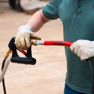 Legacy High Pressure Washer Hoses: 2 Wire, Red Bend Restrictors - Image 5