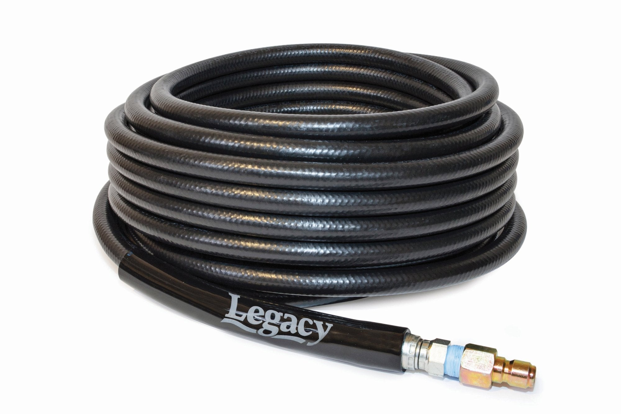 Legacy Swivel Pressure Washer Hoses: 3/8” ID, QC or M22 Ends, Up To 6000 PSI - Image 1
