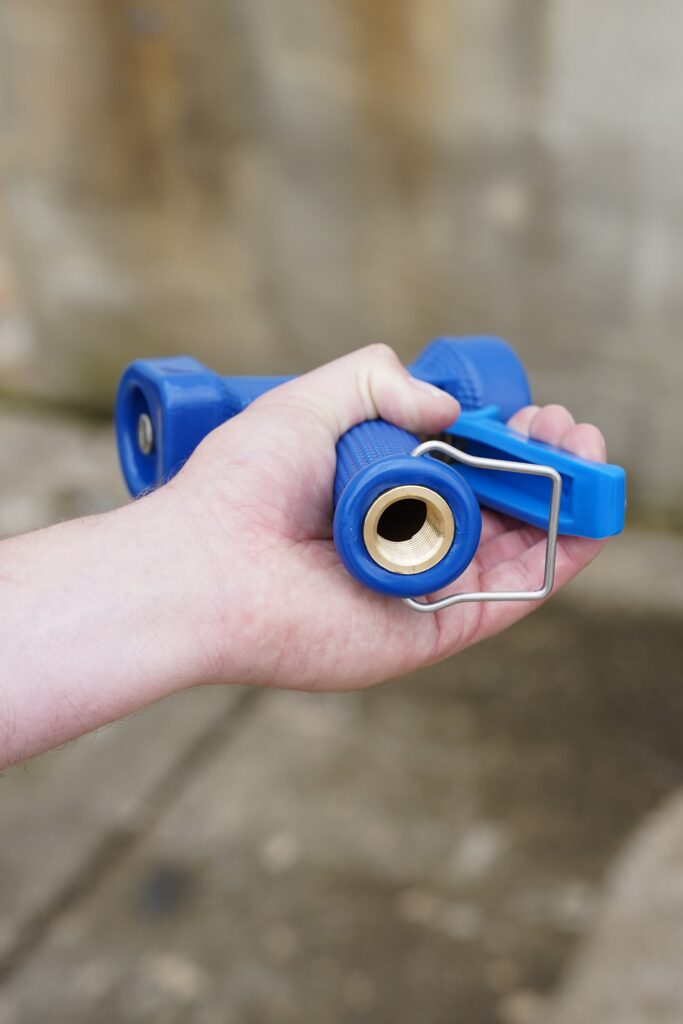 Brass Adjustable Washdown Gun: Low-Pressure Rinsing for Car Wash & Industrial Use