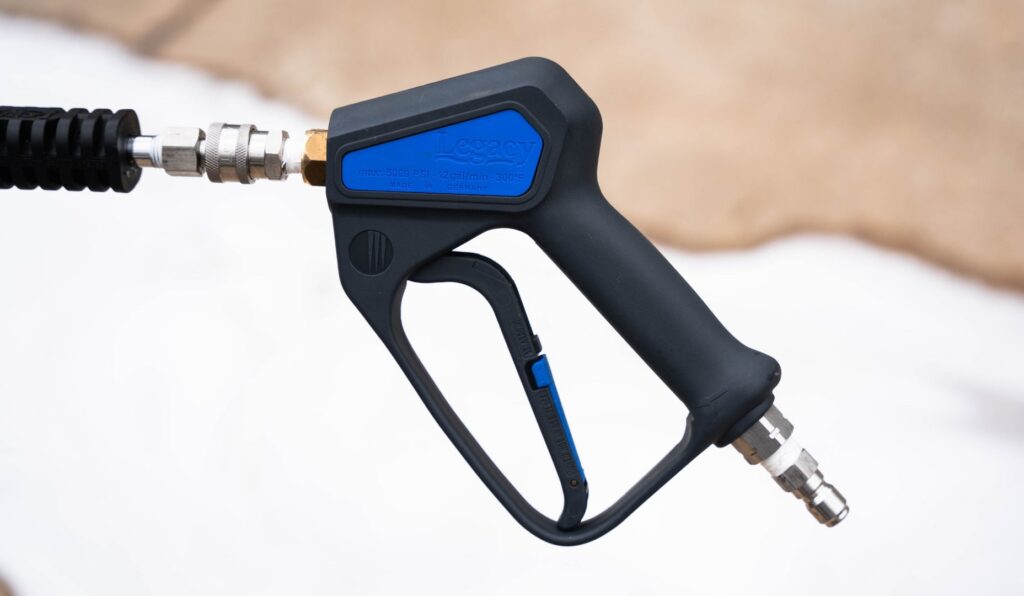 Legacy "Best" Pressure Washer Gun: Stainless Steel with Easy-Open Trigger, 5000 PSI
