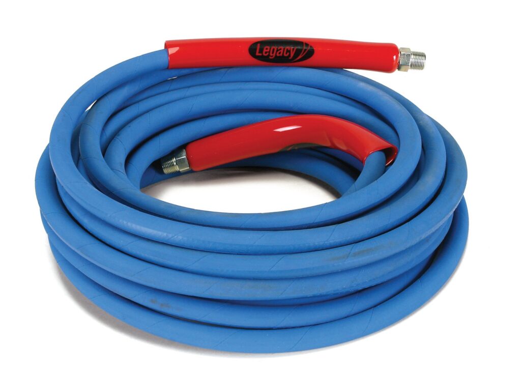 Legacy Non-Marking Pressure Washer Hoses- Up to 4500 PSI: Blue