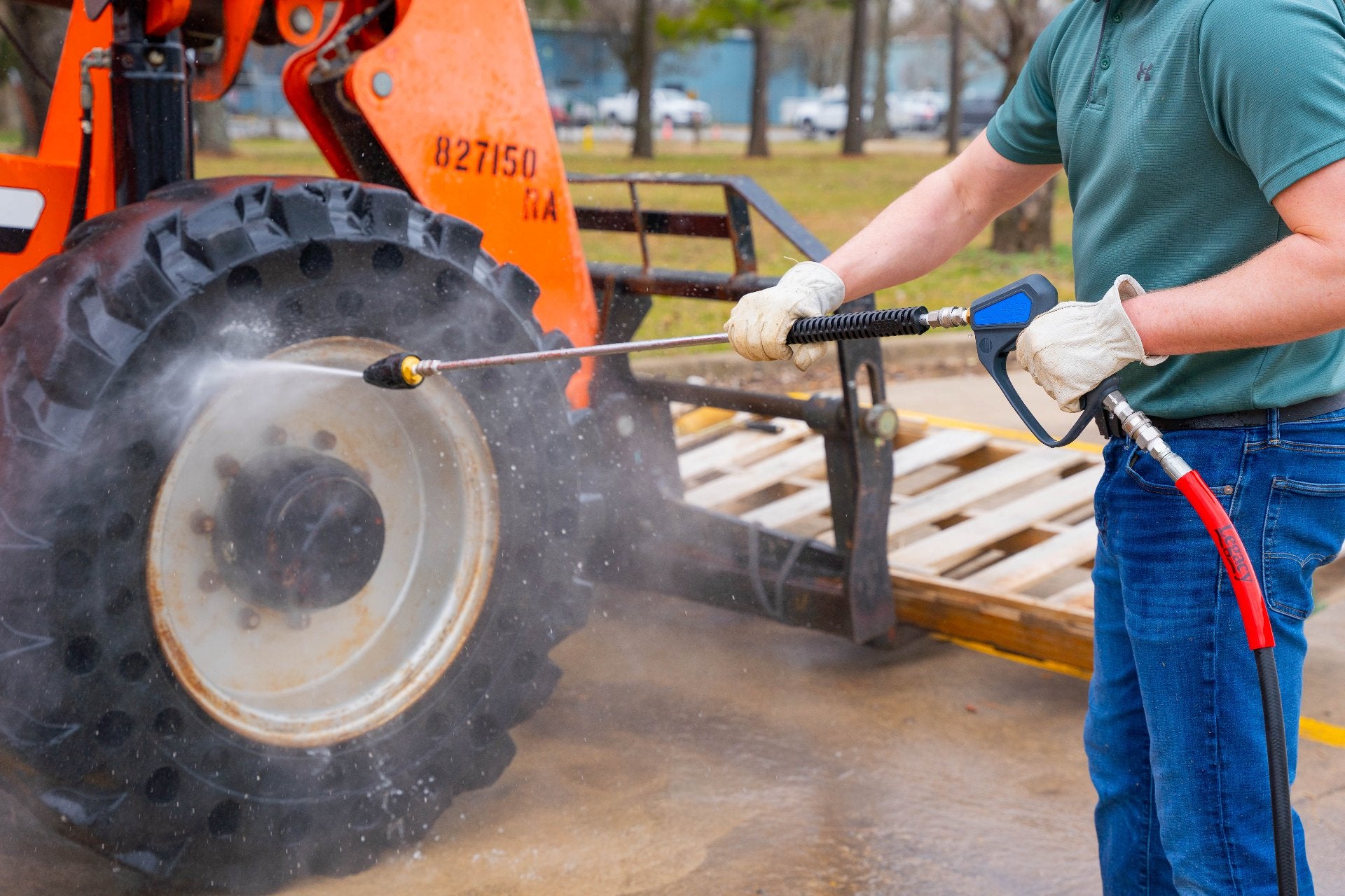 Legacy "Best" Pressure Washer Gun: Stainless Steel With Easy-Open Trigger, 5000 PSI - Image 4