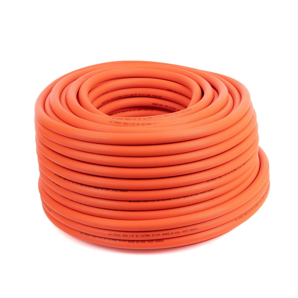 Orange PVC Agriculture Hose for Pest Control and Lawn Spraying: Bulk