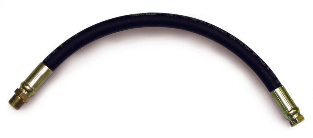 Pulse Hose for Pressure Washer: 3/8" MPT, Swivel Option Available