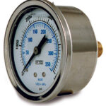 Pressure Gauges: Vacuum: Stainless Steel