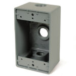 2" x 4", 3-Hole, 1/2" WB, for CLP