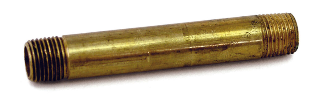 Open Nipple: Brass