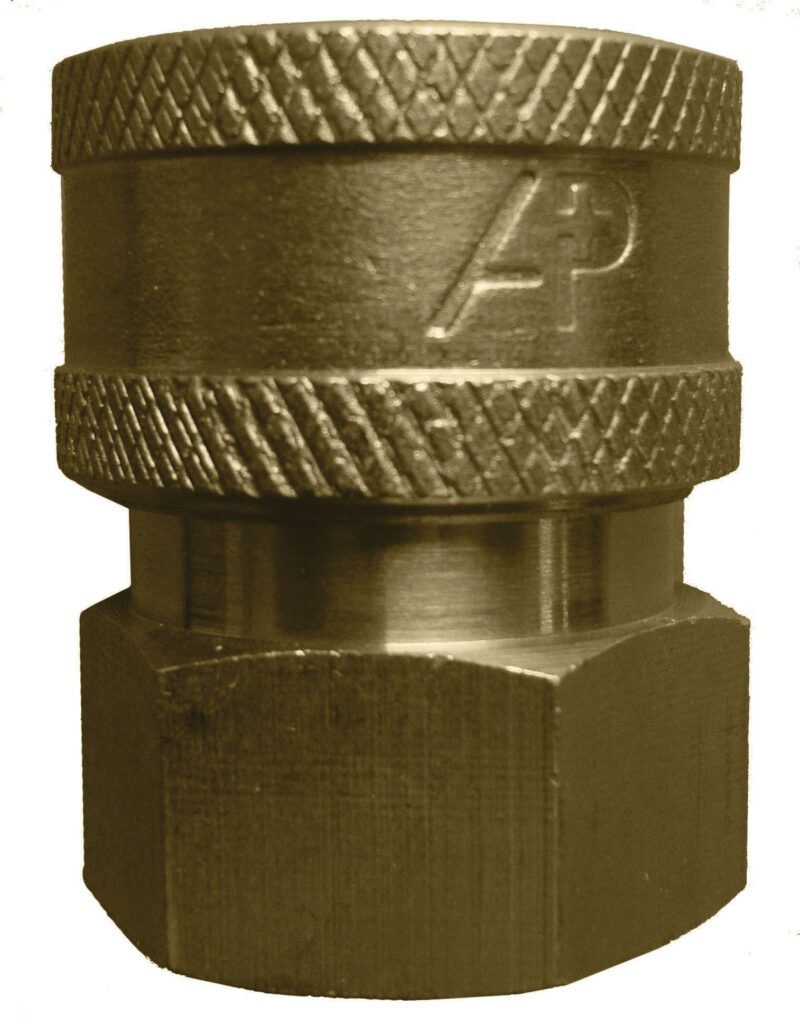 A+ Brass QC Sockets for Pressure Washers