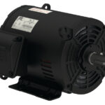 TEFC Motor, 6.2HP 200V 1-Phase RPM 182/4TZ Frame
