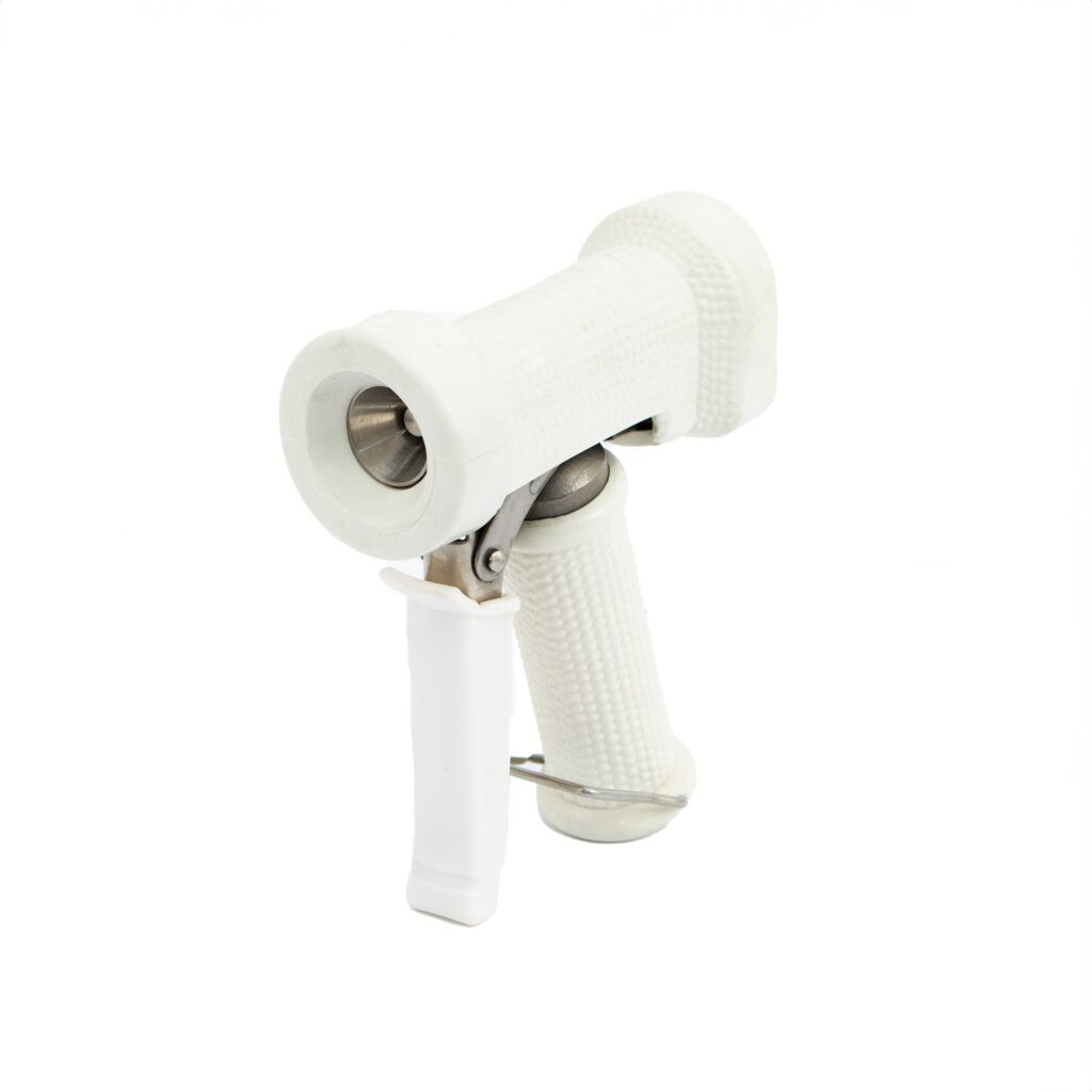 Stainless Steel Adjustable Washdown Gun: Low-Pressure Rinsing for Car Wash & Industrial Use