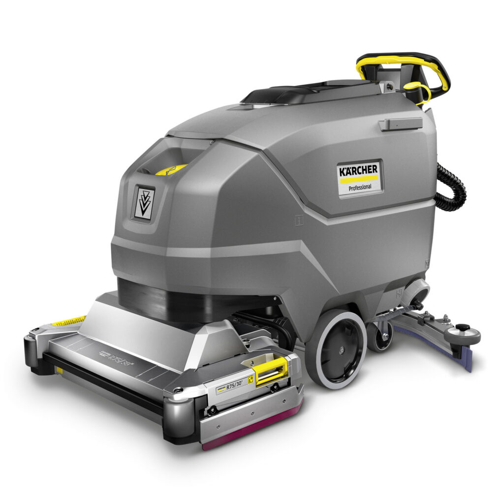 Karcher BR 75/75 W BP Classic, 195 AGM Walk-Behind Floor Scrubber