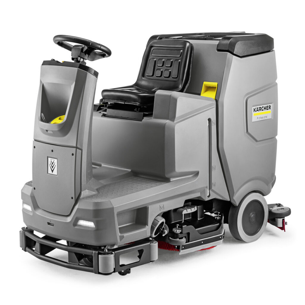 Karcher B 110 R BP AGM Cylindrical Ride-On Floor Scrubber