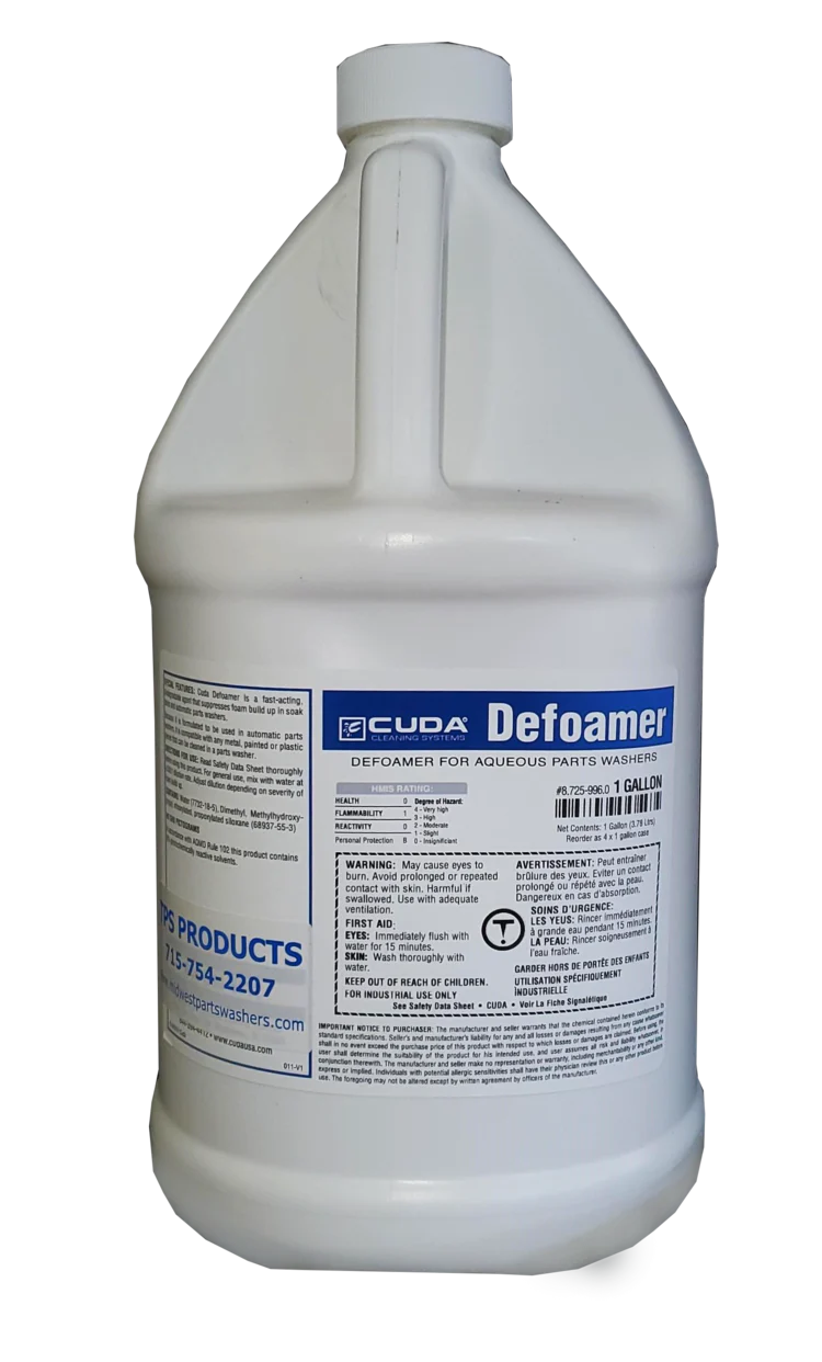 Cuda Defoamer 1 Gal - Image 1