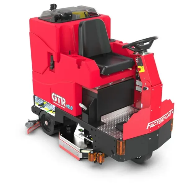 Factory Cat Gtr V2.1 37" Cylindrical Ride-On Floor Scrubber