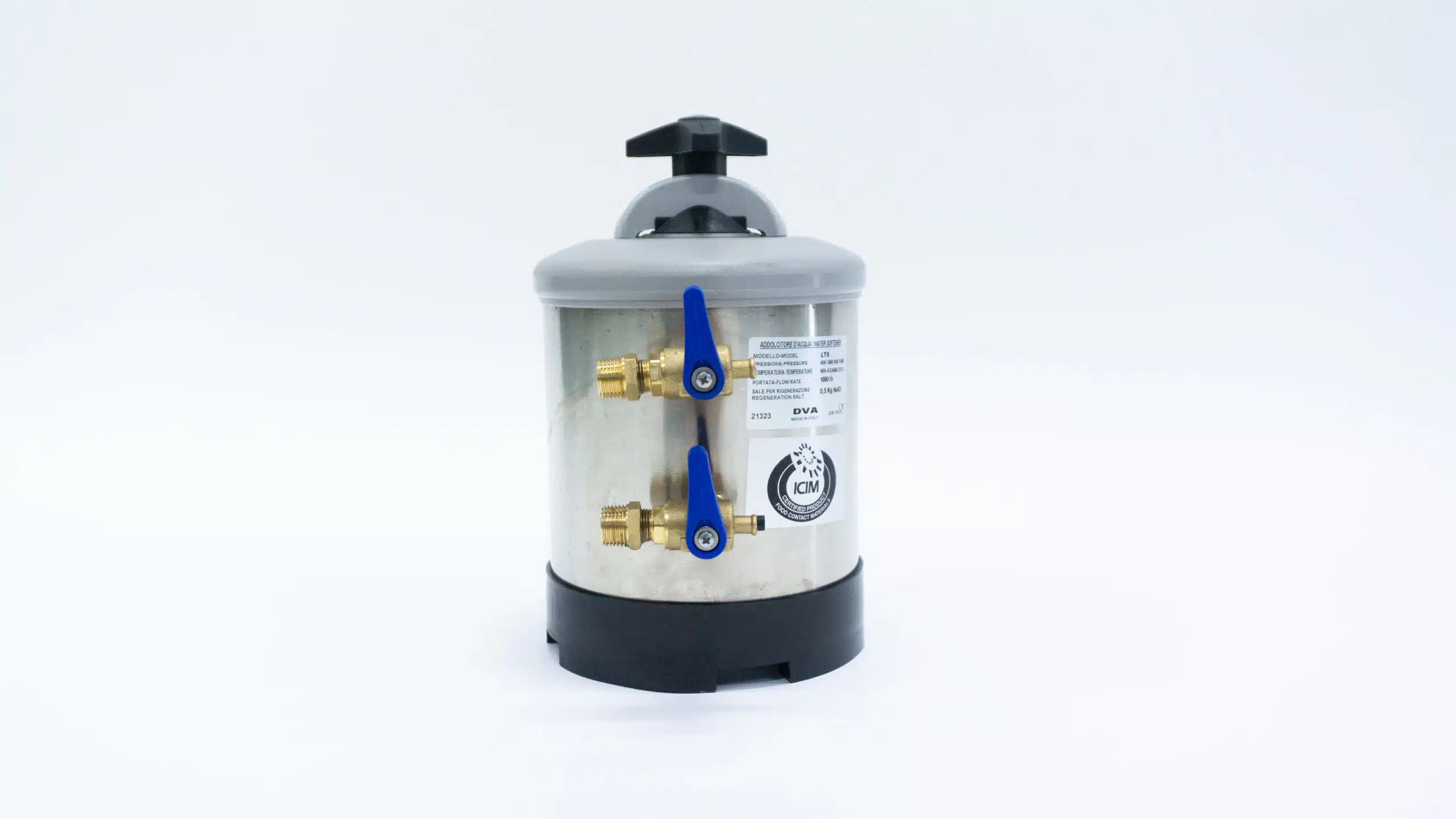 Steamericas OP-85-56026 Lt5 Water Softener With Bracket And 1/2" Hose Inlet For Optima Steamer Dmf/Est - Image 1