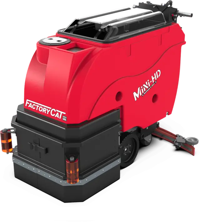 Factory Cat Mini-HD v2.1 28" Walk-Behind Floor Scrubber - Image 1