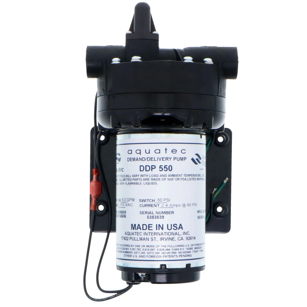 Aquatec 5513-1E01-B606 Pump 6.0 gpm, 1/2 FPT, 115V AC NO Cord - Image 1