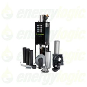 EnergyLogic EL 75H with 10 Gallon Tank/ Through the Roof Flue Kit - Image 3
