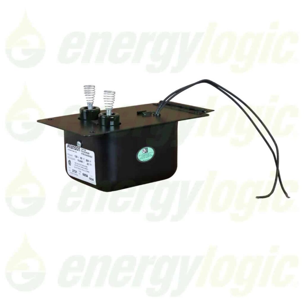 Ignition Transformer 120V, El140/200 Ign, Burner, Bottom Mount, Allanson (Beckett Afg, Type 628G)