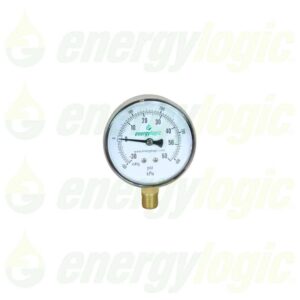 EnergyLogic Vac/Pressure Combo Gauge - 1/4" - Image 2