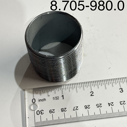 Nipple, 1-1/2″ Close, Galvanized