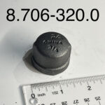 Cap, 3/4″, Black Pipe