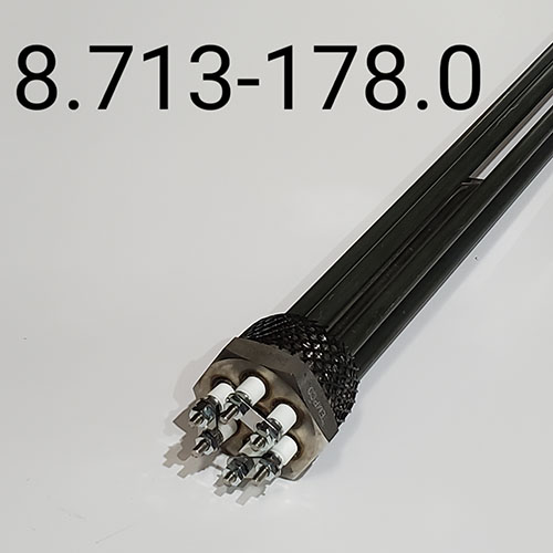 Heating Element, 9KW/575V/3PH, 2″NPT, SS, 28″