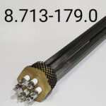 Heating Element, 9Kw/480V/3Ph, 2" Npt, Brass, 28"