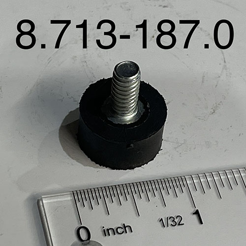 Bumper, RBR DR 3/4″ODX3/8″1/4-20X1/2″S
