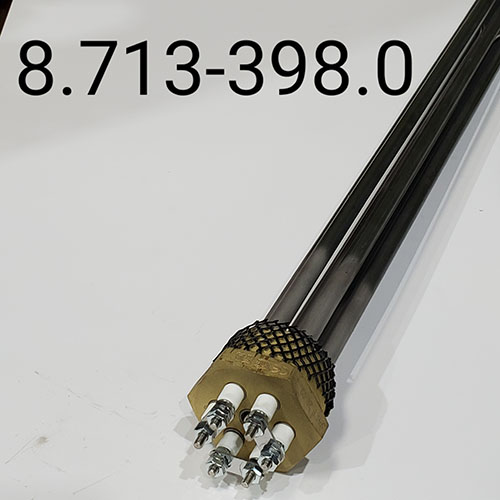 Heating Element , 6KW/575V/3PH, 2″NPT, Brass, 28″